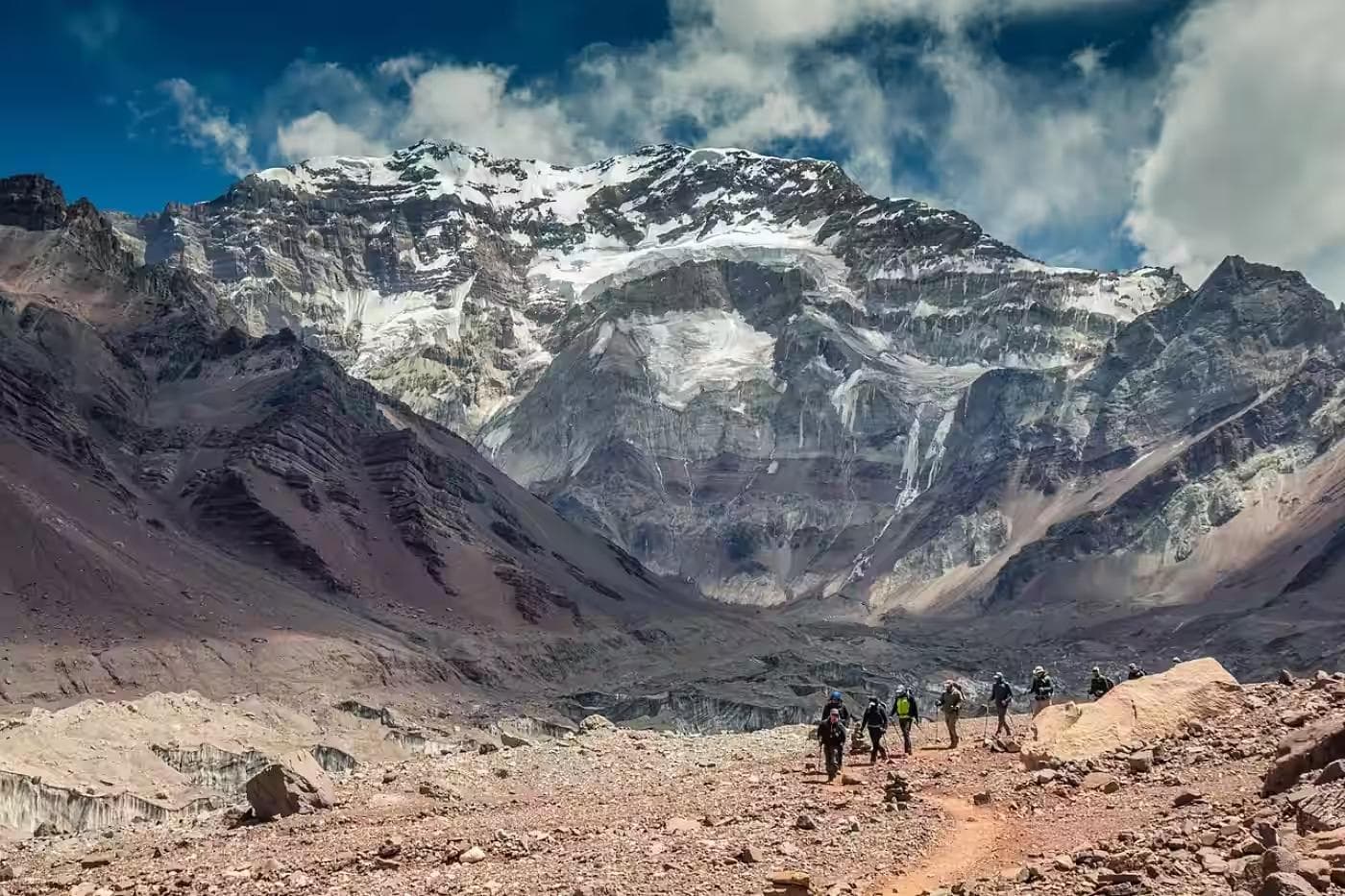 The Silence of Aconcagua Lower Slopes